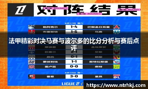 法甲精彩对决马赛与波尔多的比分分析与赛后点评
